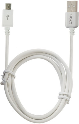 Hoko Micro USB to USB High speed data transfer and Charging Cable for Motorola RAZR MAXX USB Cable(White) Hoko Micro USB to USB High speed data transfer and Charging Cable for Motorola RAZR MAXX USB Cable(White)