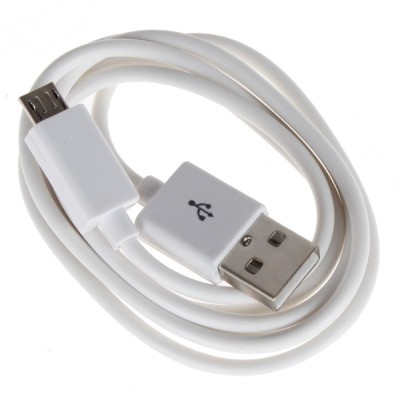 Your Deal Micro USB to USB Charging Data Cable for Samsung (OG Quality) 1 m Micro USB Cable(Compatible with Charging, Data Sync, Tablets, Mobiles, White, One Cable)