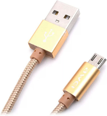 

Awei CL-400 High Quality Nylon Wires Data & Sync for Smartphone & Tablet Like Samsung HTC LG Motorolla Xiamo Asus Xolo etc USB Cable(Golden)