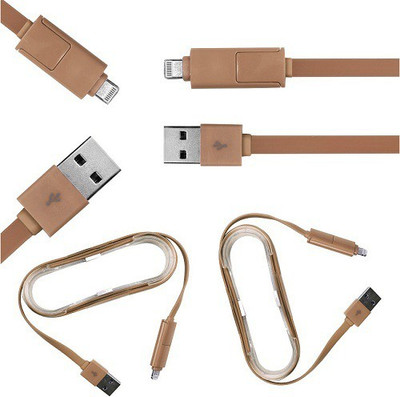 Casotec 272018 Data Cable USB Cable(Brown)