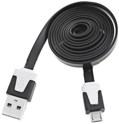 

Futaba 07Noodles Shaped Universal Micro Male to Male Combined Charging USB Cable(Black)