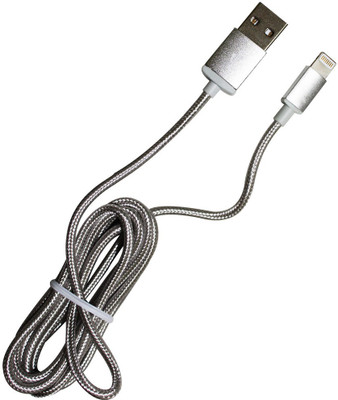 

Hoteon Al06-1500 Apple Nylon cable Silver USB Cable(Silver)