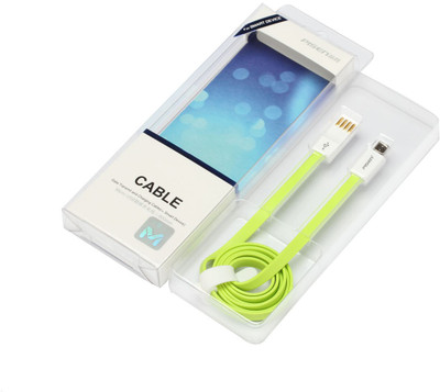 

Pisen mu01-800-g Micro USB Cable(All Smartphones, Tablets and MP3 player, Green, Sync and Charge Cable)