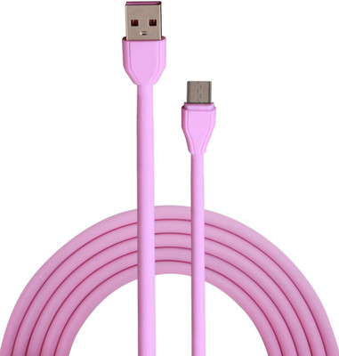 

Jkobi Micro USB 1.80 Amp Fast Charging, Sync Cable USB Cable(Pink)
