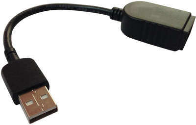

99Gems Short 25cm Male to Female Extender USB Cable(Black)