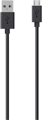 

Belkin F2CU012bt04-BLK Micro USB Cable(Black, Sync and Charge Cable)