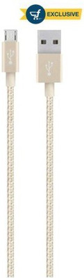 

Belkin F2CU021bt04-GLD Micro USB Cable(Gold, Sync and Charge Cable)