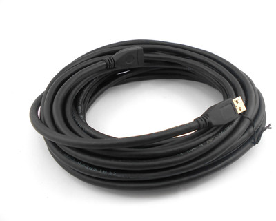 Redeemer High Quality 10 Meter Repeater Extension USB Cable(Black)