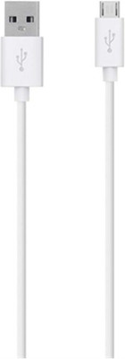 

Belkin F2CU012bt04-WHT Micro USB Cable(Mobiles, Tablets, White, Sync and Charge Cable)