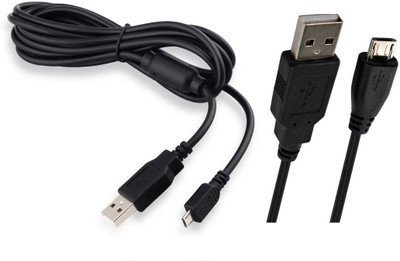 

DXP 1.5M Playstation 4 PS4 and Xbox One Controller Charging Micro - USB Cable(Black)