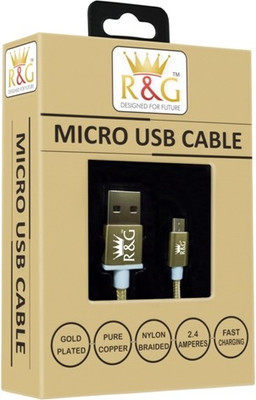 

R&G Design For Future R&GCS4F08-MCAB01 USB Cable(Gold)