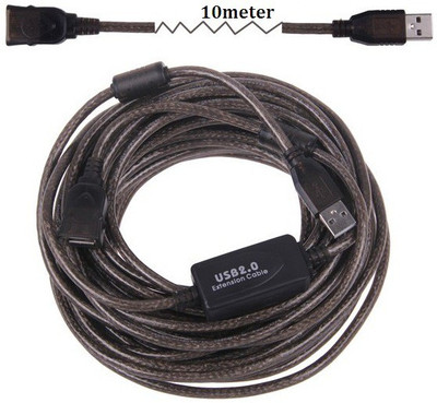 

ROQ 10m 2.0 Premium Active Extension USB Cable(Black)