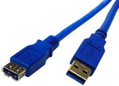 

Axcess USB 3.0 Male to Female Extension 3m USB Cable(Blue)