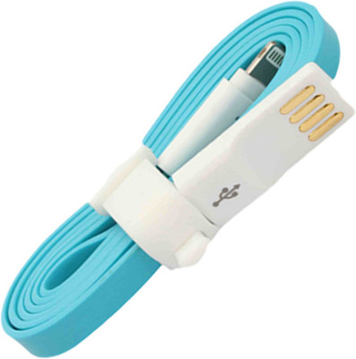 

Hoteon Apple Flat cable Blue al03 800 USB Cable(Blue)