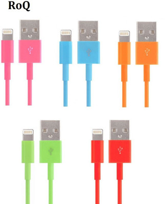 

ROQ Sets of 5 Lightning USB Cable(Multicolor)