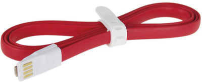 

Dhhan Data flat Red cable for All Smartphone USB Cable(Red)