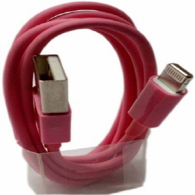 

Miniso I Phone 5/6 Micro USB Cable(Laptop, Computer, Pink, Sync and Charge Cable)