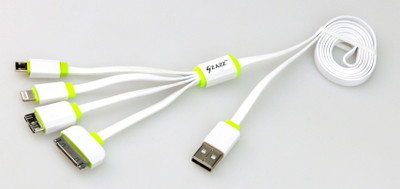 

Zazz ZAC046 USB Cable(White&Green)