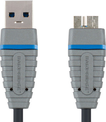 

Bandridge BCL5902 Blue USB 3.0 A-Micro-B Cable 2.0 m USB Cable