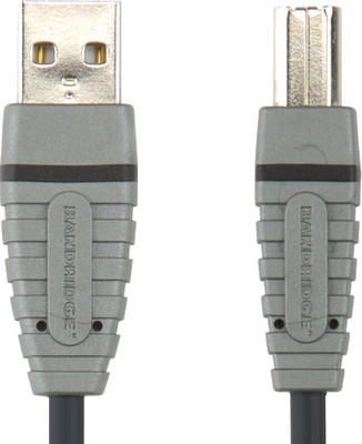 

Bandridge BCL4103 Blue USB A-B Device Cable USB-A M - USB-B M 3 m USB Cable