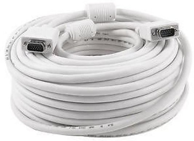 

PAC N10002 VGA Cable(Compatible with HDTV, COMPUTERS, CAMERA, White)