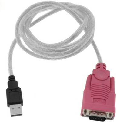 

QLS RS1 VGA Cable(Compatible with COMPUTER, LAPTOP, Pink, Silver, White)
