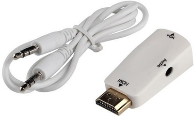 

Ultima Hdmi To VGA Converter Video Cable(Mobile, Laptop, Tablet, Mp3, Gaming Device, White)