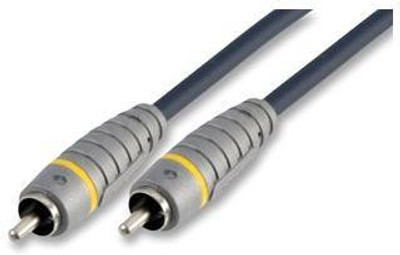 

Bandridge BVL5001 Video Cable(Compatible with DVD, VCR, TV, LCD, LED, PLASMA, Black)
