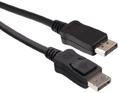 

JDK Smacc Display Port Cable 1.8m Video Cable(Compatible with Mobile, Laptop, Tablet, Mp3, Gaming Device, Multicolor)