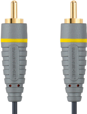 

Bandridge BVL5005 Video Cable(Compatible with DVD, VCR, TV, LCD, LED, PLASMA, Black)
