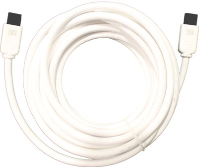 MX 3239 Video Cable(Compatible with Mobile, Laptop, Tablet, Mp3, Gaming Device, White, Gold, Black), Black;gold;white