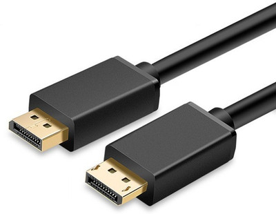 

FKU 1.5 Mtr DisplayPort Male to DP Video Cable(Compatible with computer to a HD monitor or projector, Black)