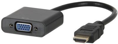 

Technotech HDMI to VGA Converter Adapter Without Audio Video Cable(Compatible with Laptop, Pc, Black)