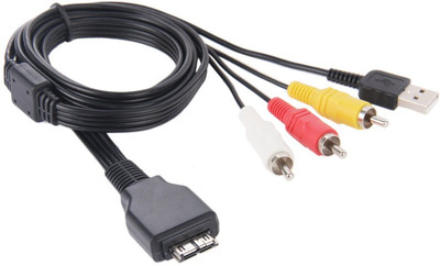 

Power Smart High Speed Transmission USB Cord SNY VMCMD2 Video Cable(Compatible with Camera, DSLR, Black)