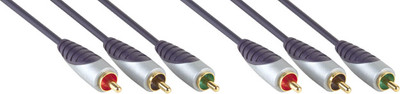 

Bandridge SVL3302 PRE Component Video Cable 3 x RCA M - 3 x RCA M 2.0 m Video Cable