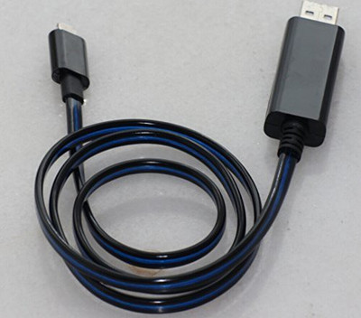 

Yourtech FlatCablePack-Black Lightning Cable(White)