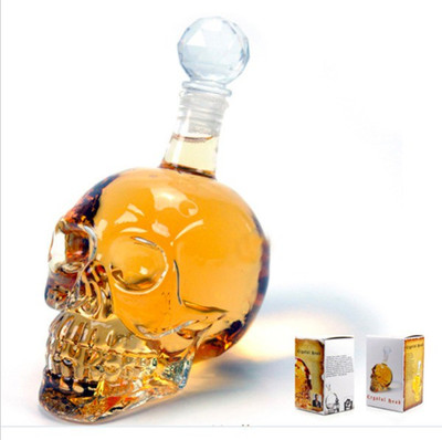 

House of Aladdin Skullbottle1 Decanter(Glass, 33.8)