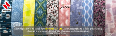 

Nichiban Panfix Assorted Decorative Masking tape - 50 g