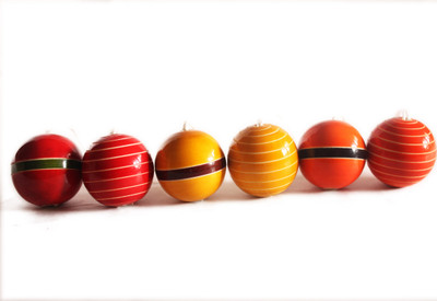 Aatike Yellow, Red, Orange Christmas Decorations Aatike Yellow, Red, Orange Christmas Decorations