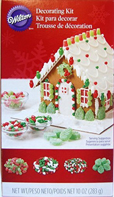 

Wilton Multicolor Gingerbread House Decorating Kit - 326 g