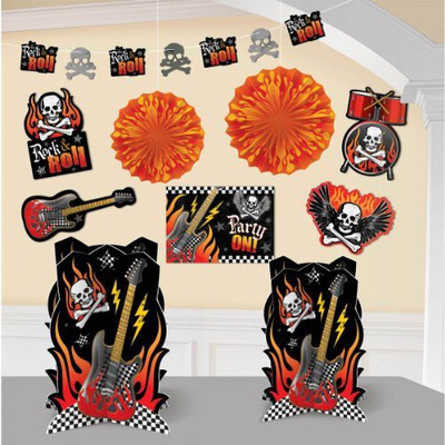 

Amscan Black, Yeliow Rock On Decorating Kit - 85 g