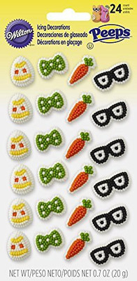 

Wilton Multicolor Peeps Icing Decorations - 20 g