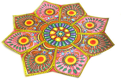 

Art Godaam Multi Colour Rangoli - 1