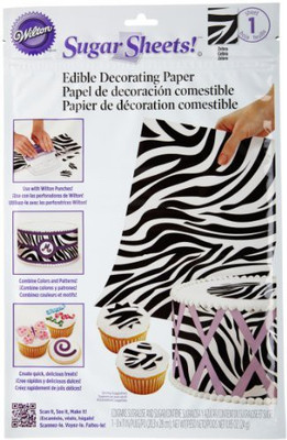 

Wilton Black, White Decoration Paper - 68 g