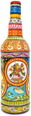 

Art Godaam DPB-0008 Decorative Bottle(Pack of 1)