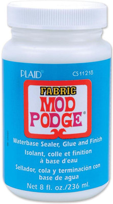 

The Craft Shop Mod Podge Fabric Finish 8oz Decorative Bottle(Pack of 1)