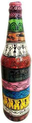 

Toygully Hand Painted Decorative Bottle(Pack of 1)