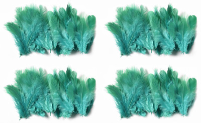 

Rooh Wellness Pack of 160 Decorative Feathers(2.5cm Synthetic Material)