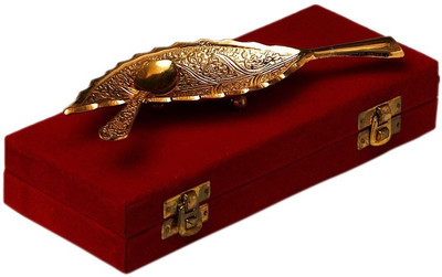 55% OFF on Being Nawab Brass Decorative Platter(Gold, Pack of 2)