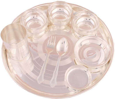 

GS Museum Pack of 9 Dinner Set(Silver Plated)